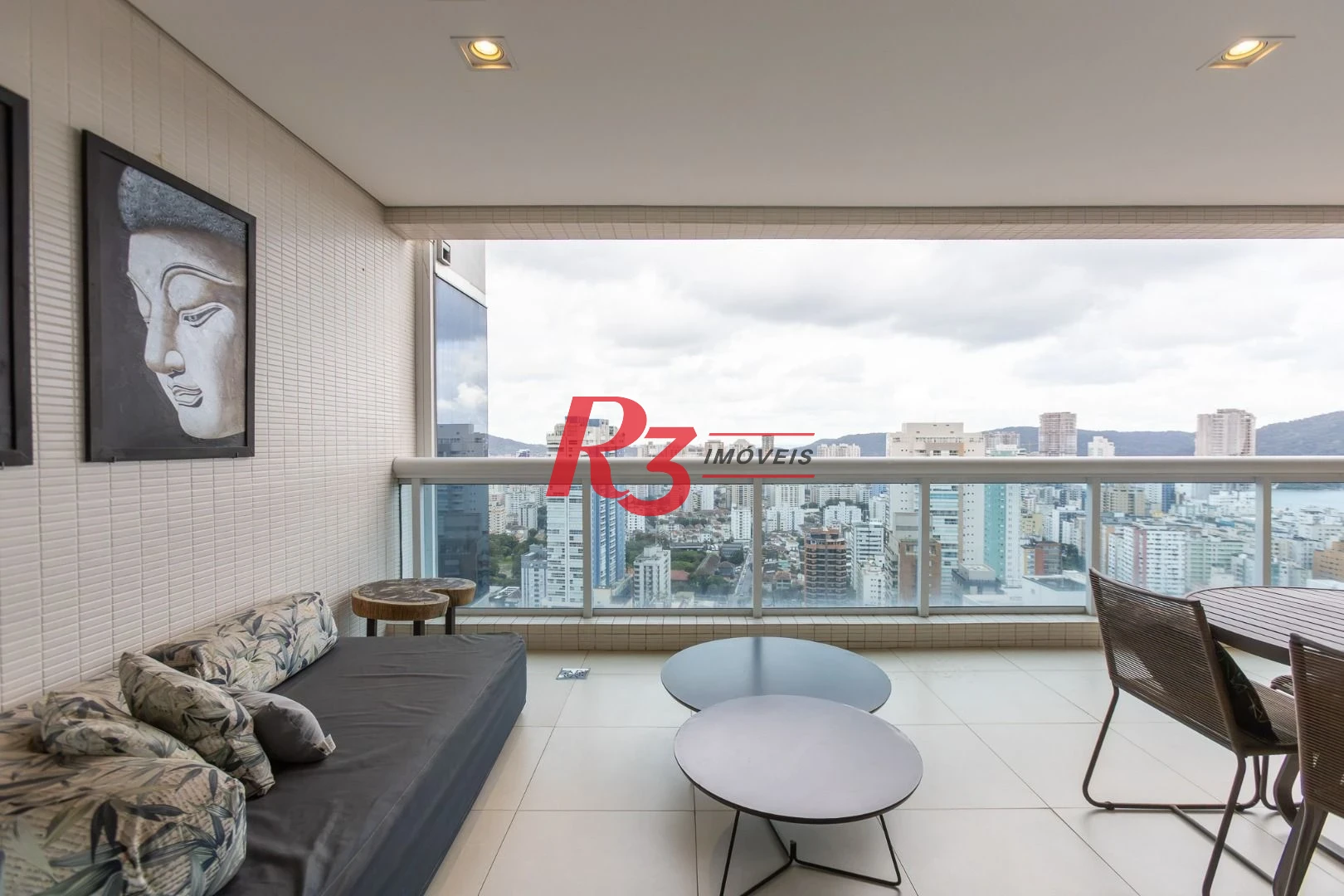 Apartamento com 1 dormitório à venda, 104 m² por R$ 1.990.000,00 - Aparecida - Santos/SP