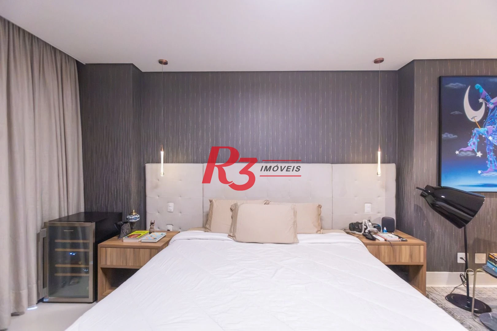 Apartamento com 1 dormitório à venda, 104 m² por R$ 1.990.000,00 - Aparecida - Santos/SP