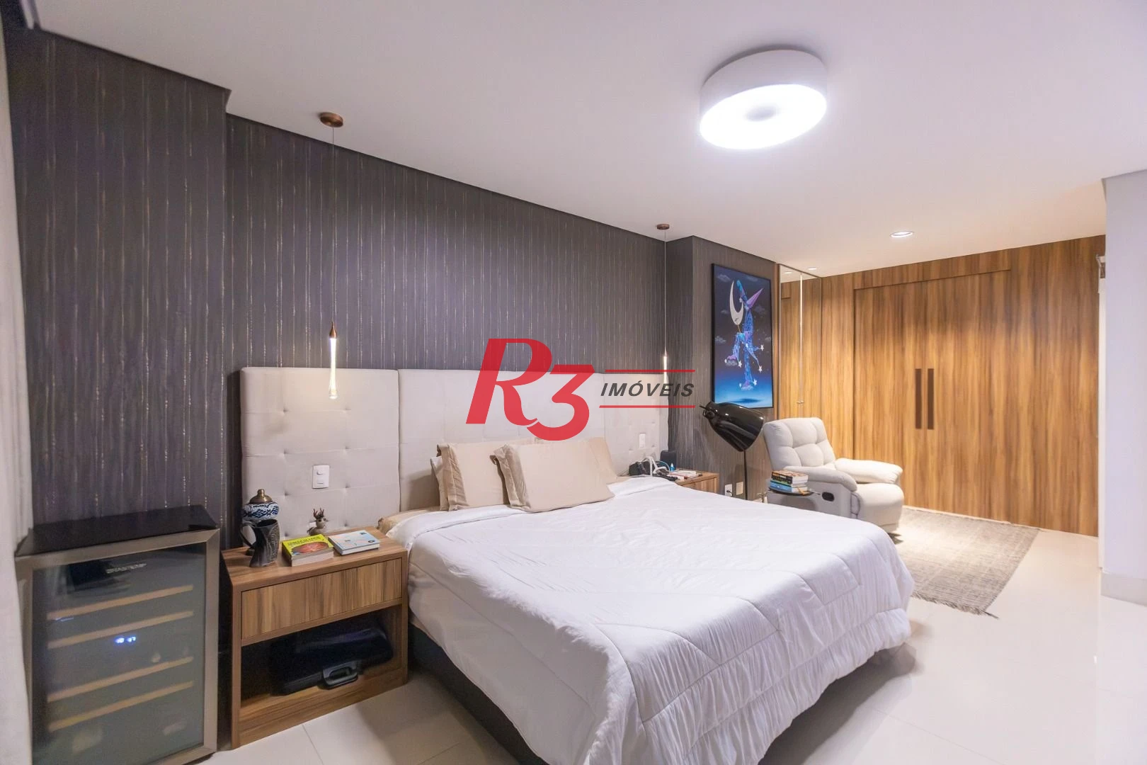Apartamento com 1 dormitório à venda, 104 m² por R$ 1.990.000,00 - Aparecida - Santos/SP
