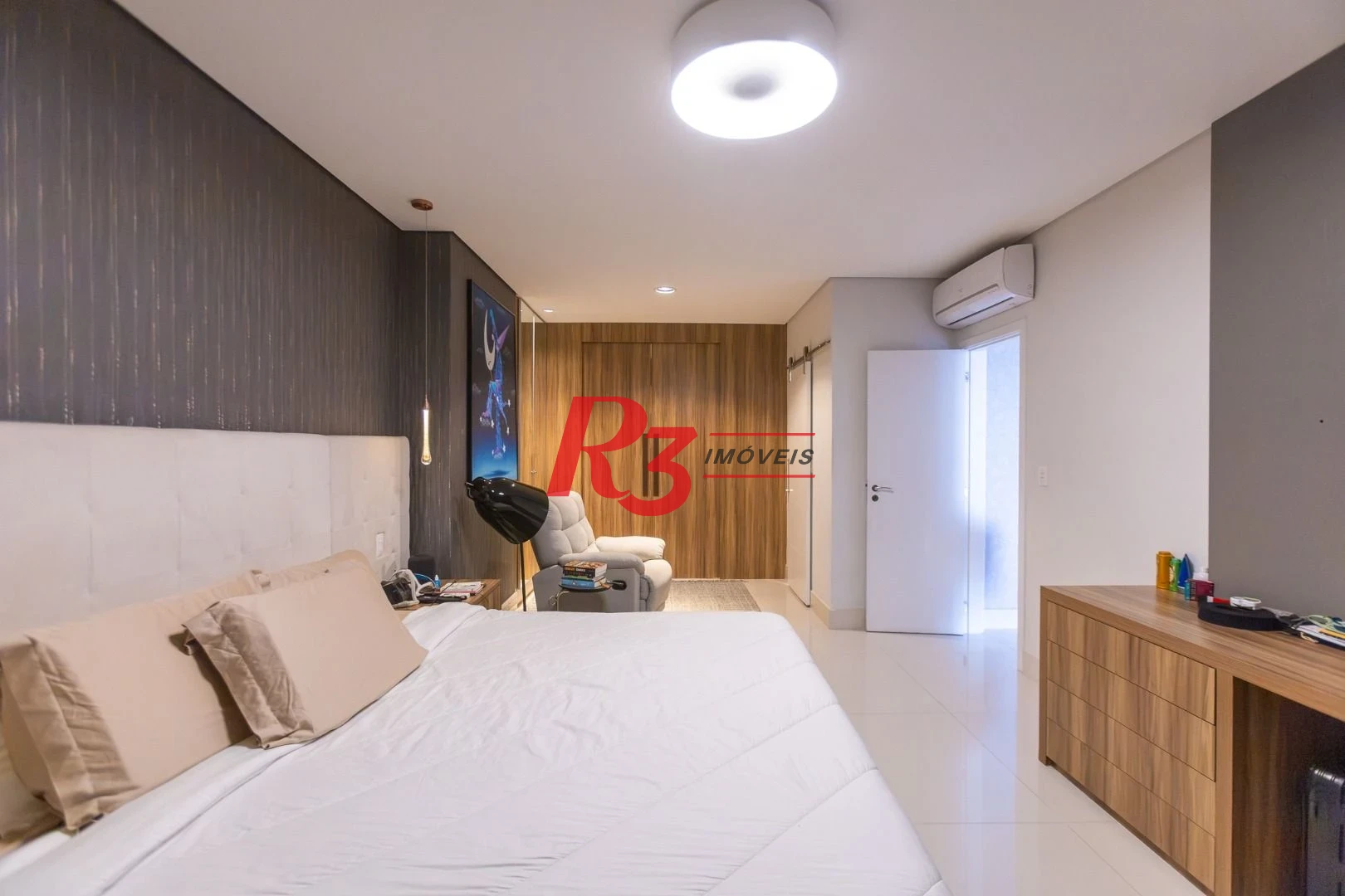 Apartamento com 1 dormitório à venda, 104 m² por R$ 1.990.000,00 - Aparecida - Santos/SP
