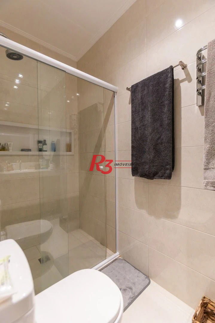 Apartamento com 1 dormitório à venda, 104 m² por R$ 1.990.000,00 - Aparecida - Santos/SP