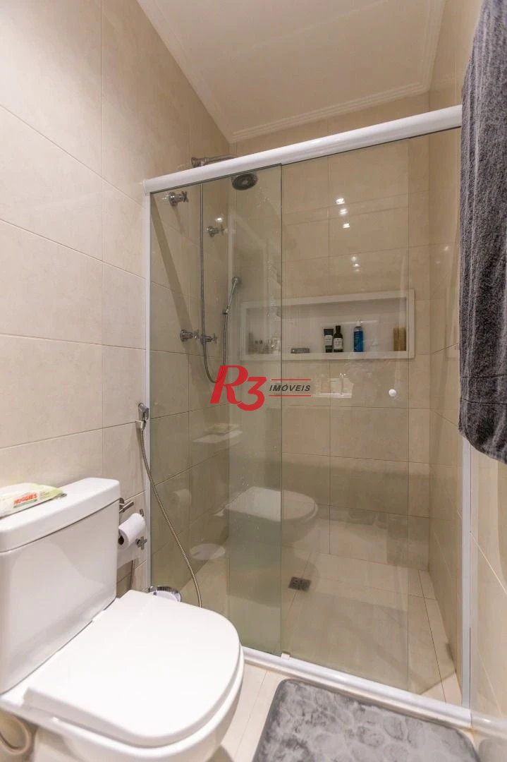Apartamento com 1 dormitório à venda, 104 m² por R$ 1.990.000,00 - Aparecida - Santos/SP