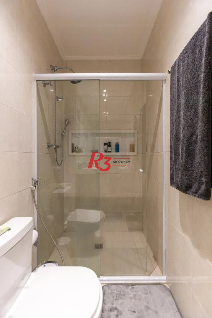 Apartamento com 1 dormitório à venda, 104 m² por R$ 1.990.000,00 - Aparecida - Santos/SP
