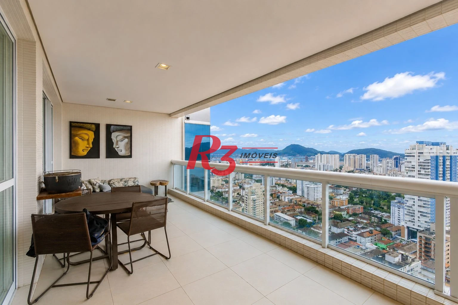 Apartamento com 1 dormitório à venda, 104 m² por R$ 1.990.000,00 - Aparecida - Santos/SP