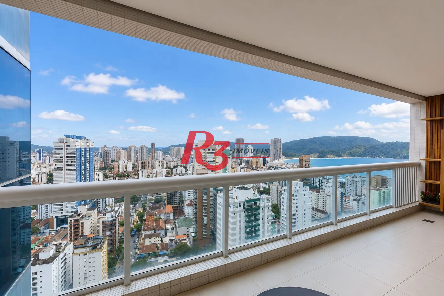 Apartamento com 1 dormitório à venda, 104 m² por R$ 1.990.000,00 - Aparecida - Santos/SP