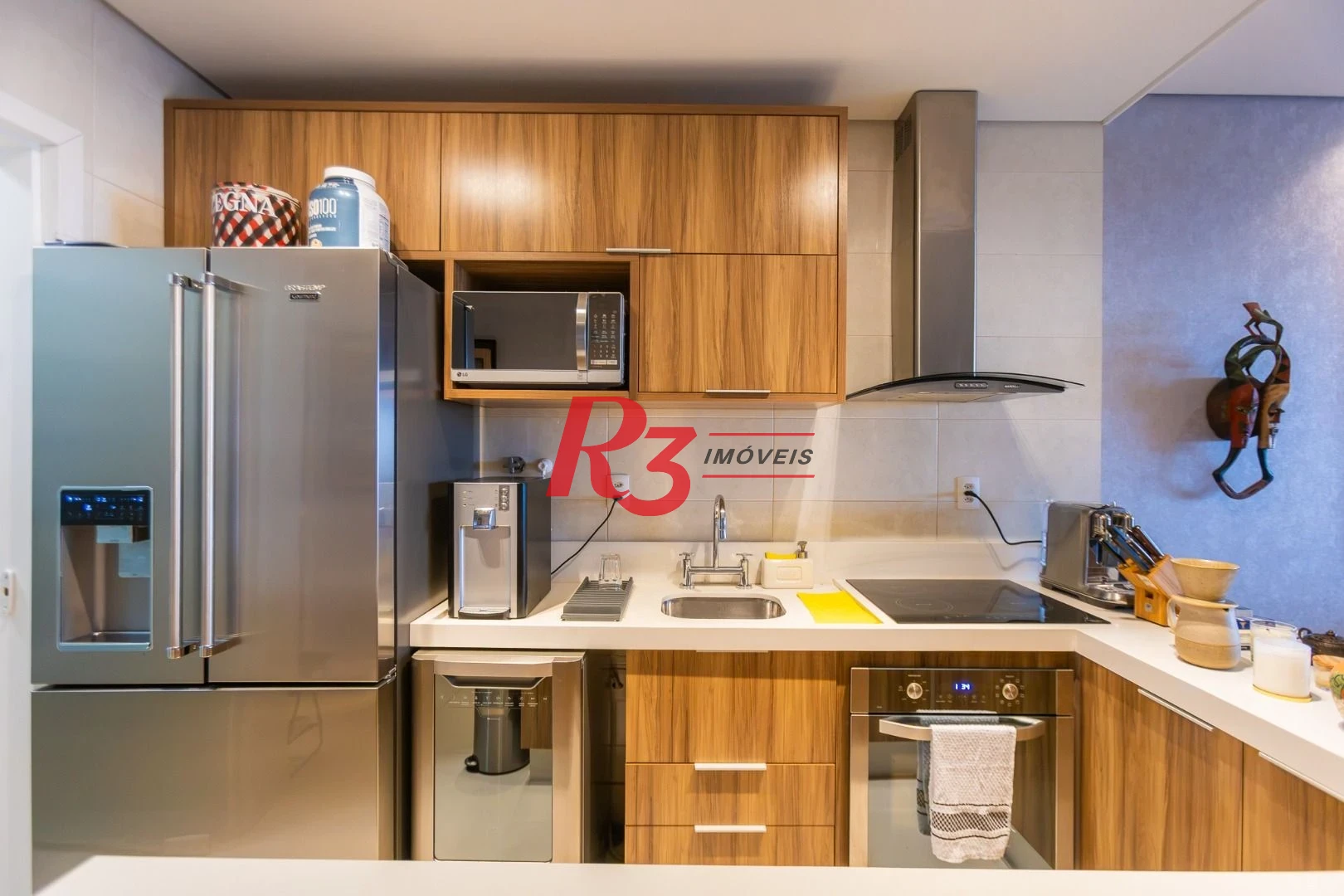 Apartamento com 1 dormitório à venda, 104 m² por R$ 1.990.000,00 - Aparecida - Santos/SP