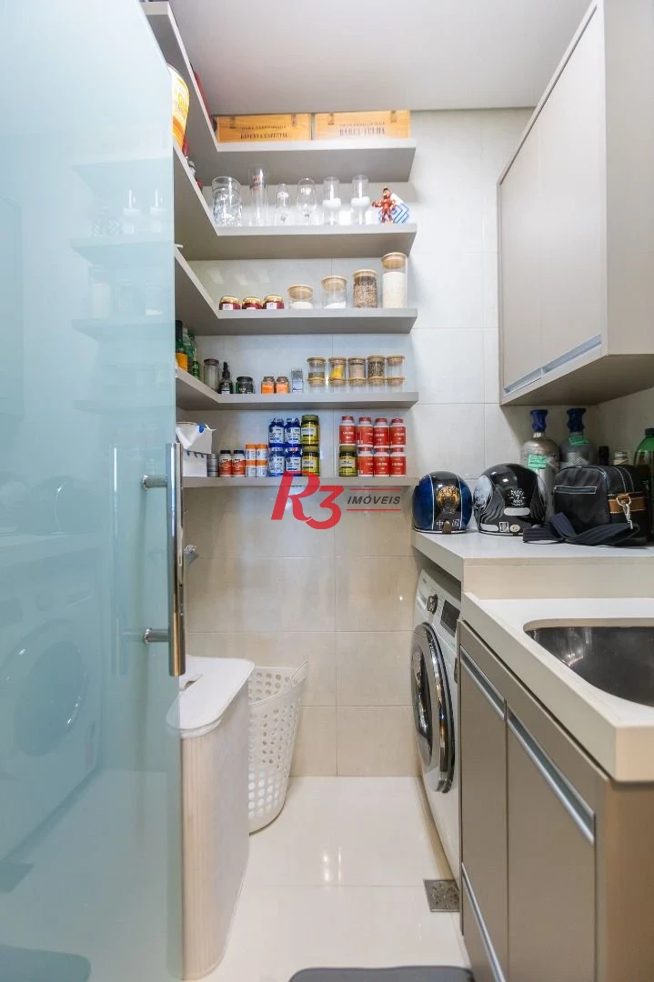 Apartamento com 1 dormitório à venda, 104 m² por R$ 1.990.000,00 - Aparecida - Santos/SP