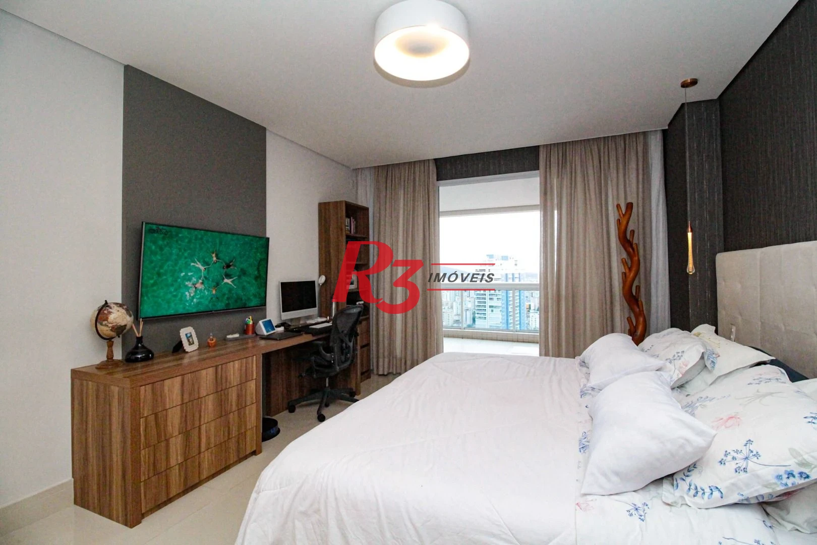 Apartamento com 1 suíte à venda, 104 m² por R$ 1.710.000 - Aparecida - Santos/SP