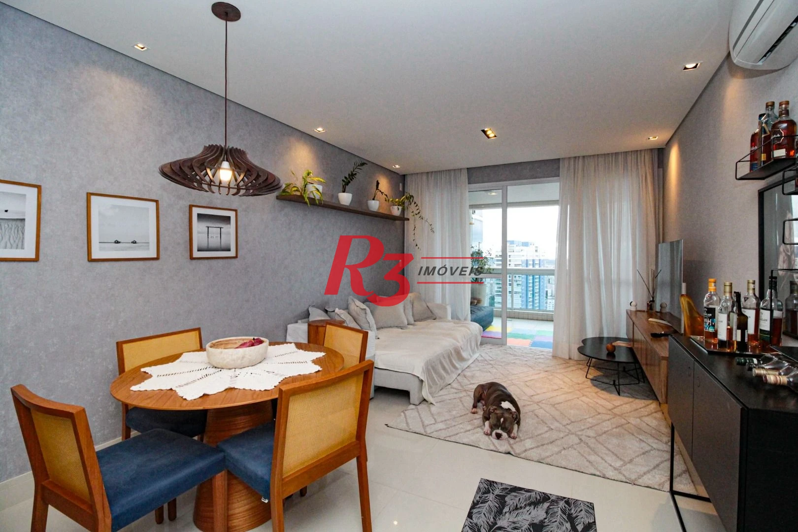 Apartamento com 1 suíte à venda, 104 m² por R$ 1.710.000 - Aparecida - Santos/SP