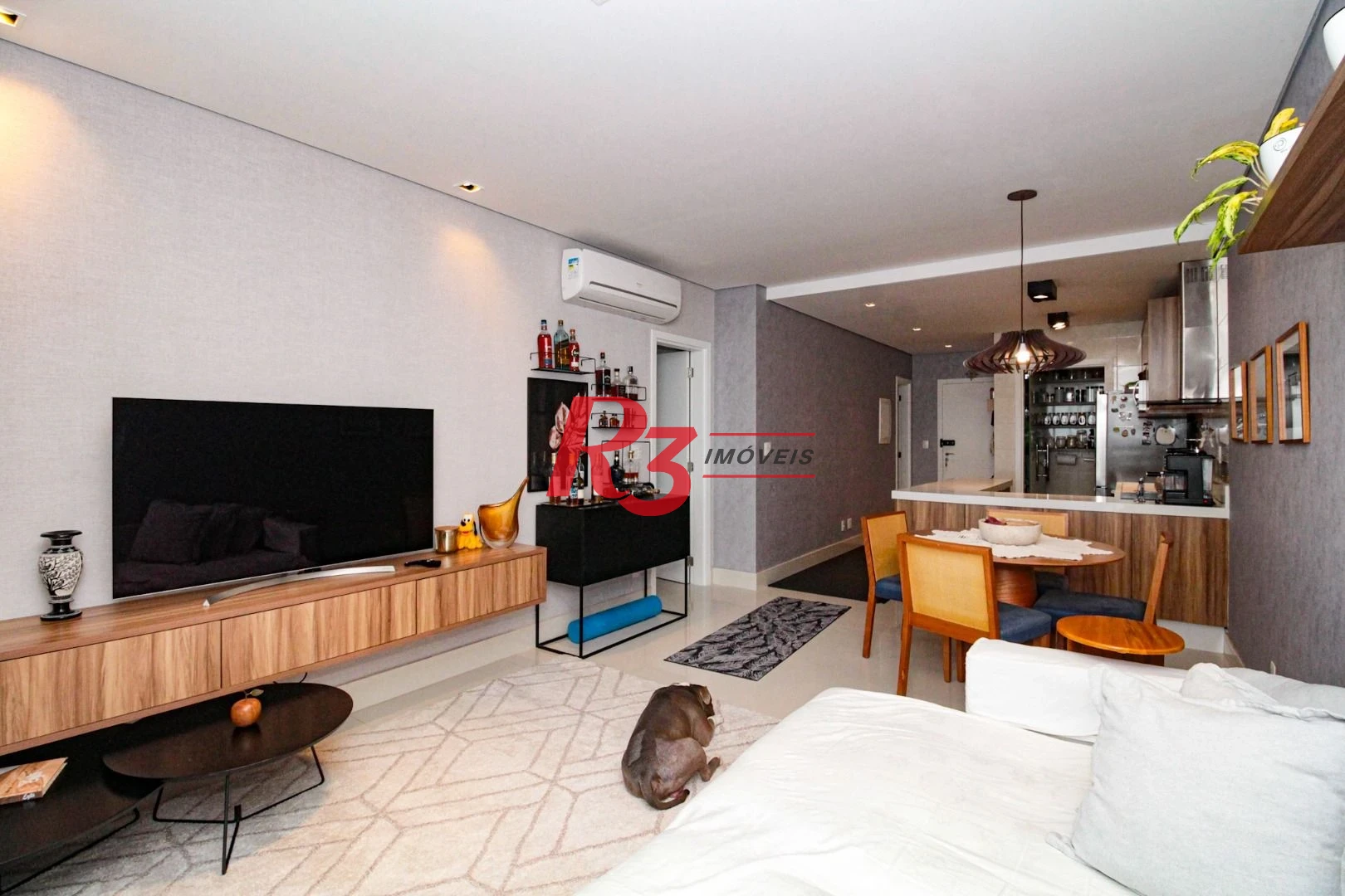 Apartamento com 1 suíte à venda, 104 m² por R$ 1.710.000 - Aparecida - Santos/SP