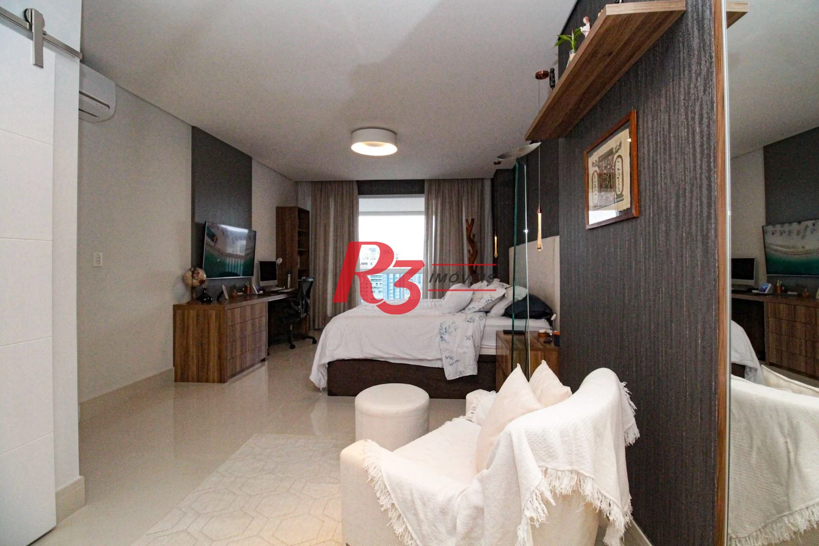 Apartamento com 1 suíte à venda, 104 m² por R$ 1.710.000 - Aparecida - Santos/SP