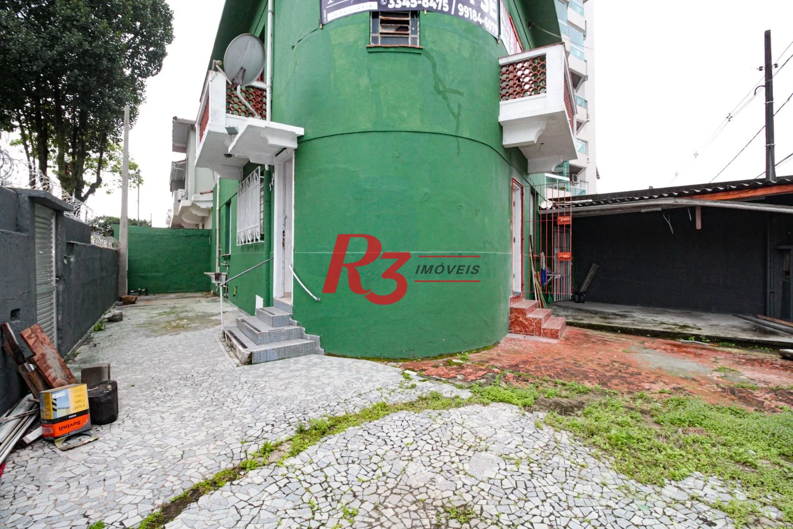 Sobrado para alugar, 250 m² por R$ 8.000,00/mês - Campo Grande - Santos/SP