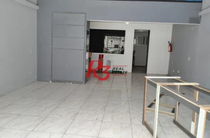 Loja para alugar, 192 m² - Centro - Santos/SP