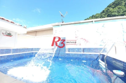 Sobrado no Marapé emSantos com 3 dormitórios à venda, 265 m² por R$ 1.250.000 - Marapé - Santos/SP