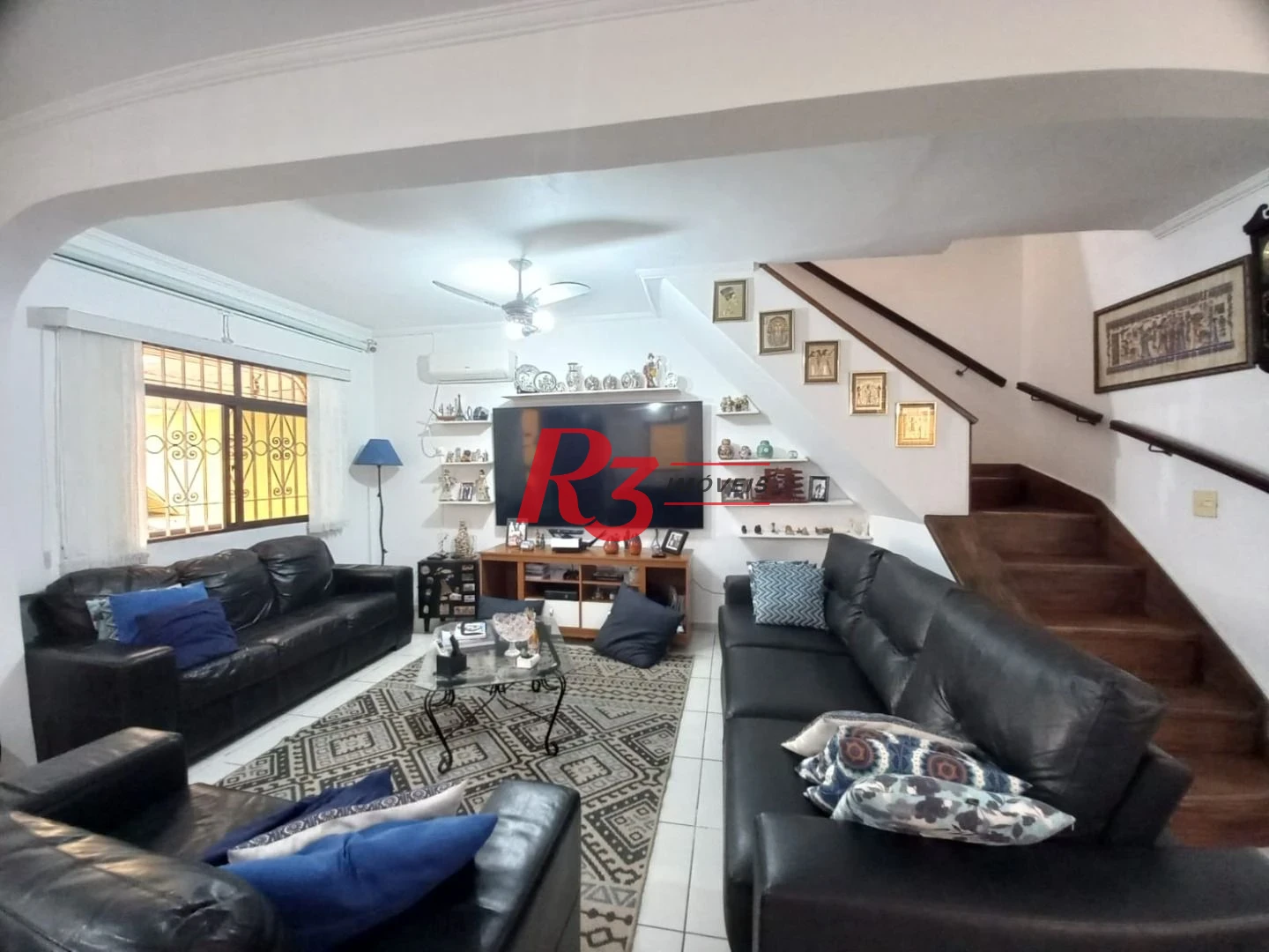 Sobrado no Marapé emSantos com 3 dormitórios à venda, 265 m² por R$ 1.250.000 - Marapé - Santos/SP