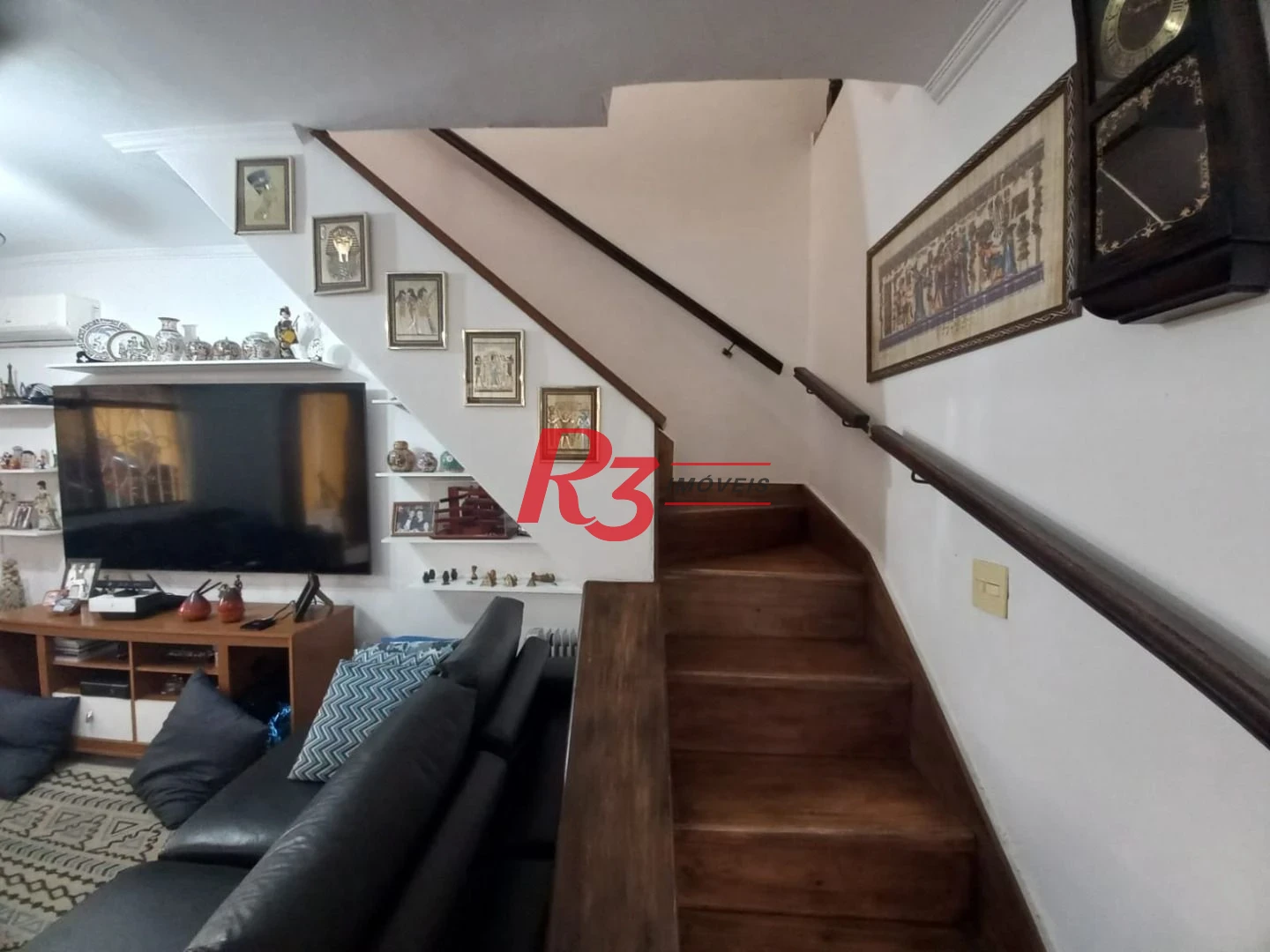Sobrado no Marapé emSantos com 3 dormitórios à venda, 265 m² por R$ 1.250.000 - Marapé - Santos/SP
