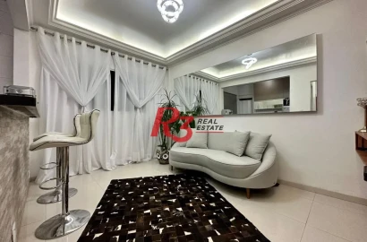 Lindo apartamento de 1 quarto à venda em São Vicente.