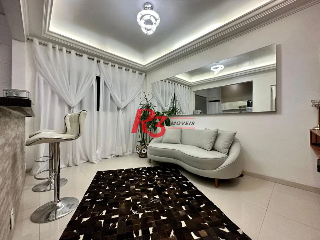 Lindo apartamento de 1 quarto à venda em São Vicente.