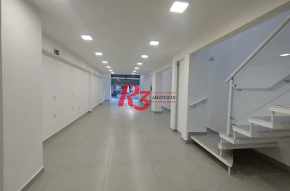 Loja à venda, 130 m² por R$ 1.200.000,00 - Gonzaga - Santos/SP