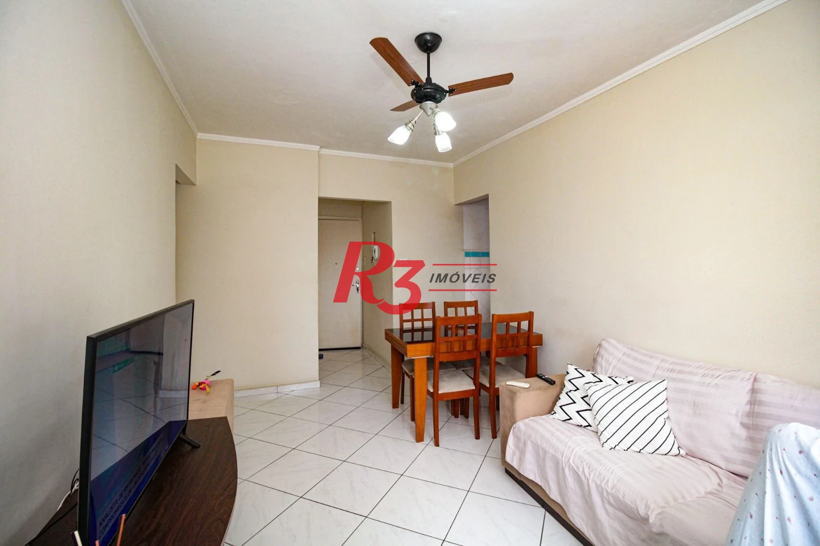 Apartamento à venda, 90 m² por R$ 480.000,00 - Pompéia - Santos/SP