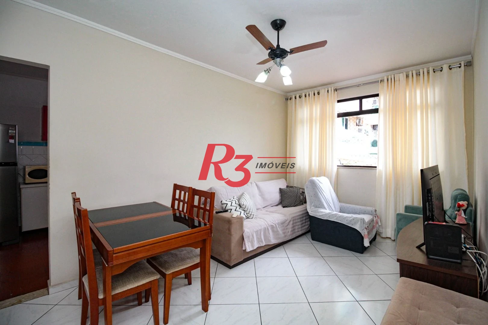 Apartamento à venda, 90 m² por R$ 480.000,00 - Pompéia - Santos/SP