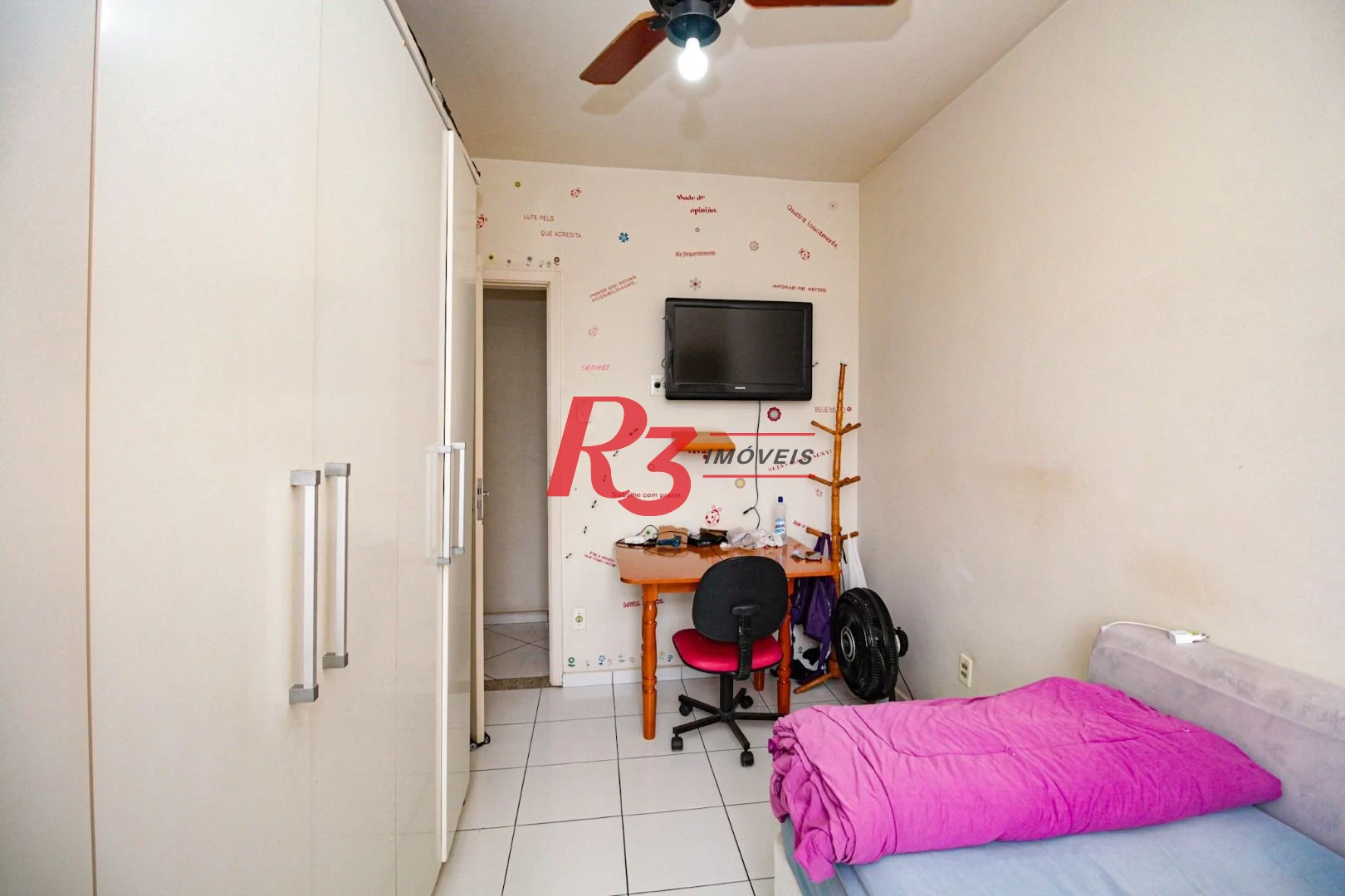 Apartamento à venda, 90 m² por R$ 480.000,00 - Pompéia - Santos/SP