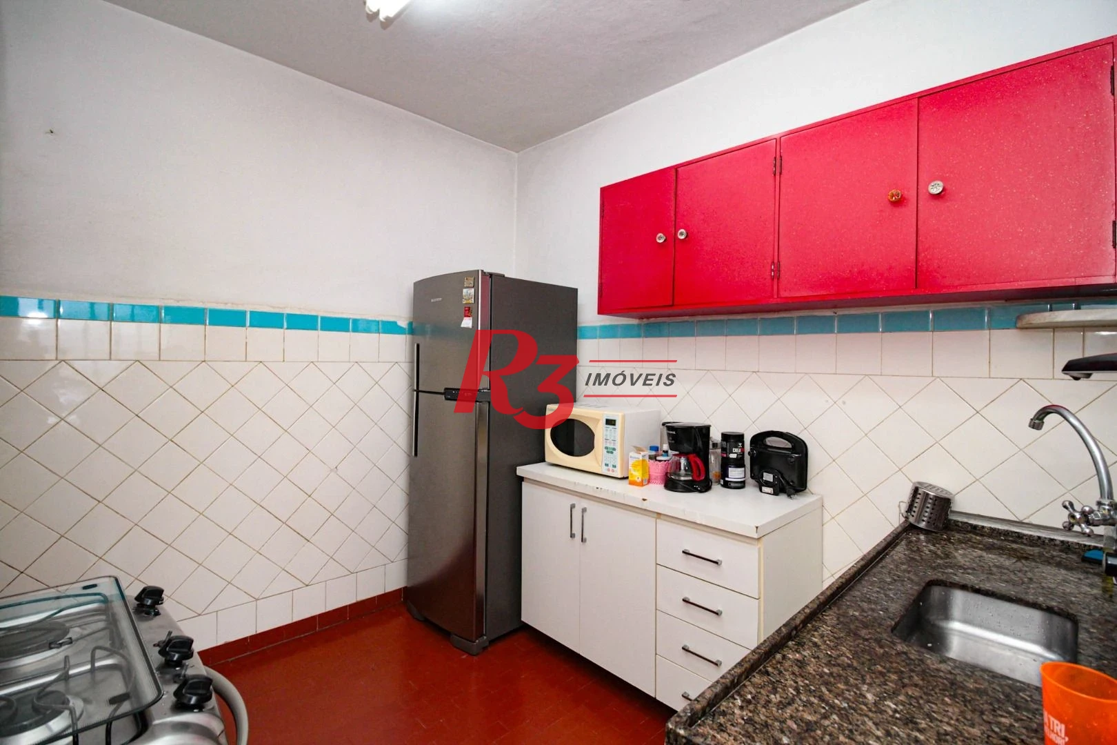 Apartamento à venda, 90 m² por R$ 480.000,00 - Pompéia - Santos/SP