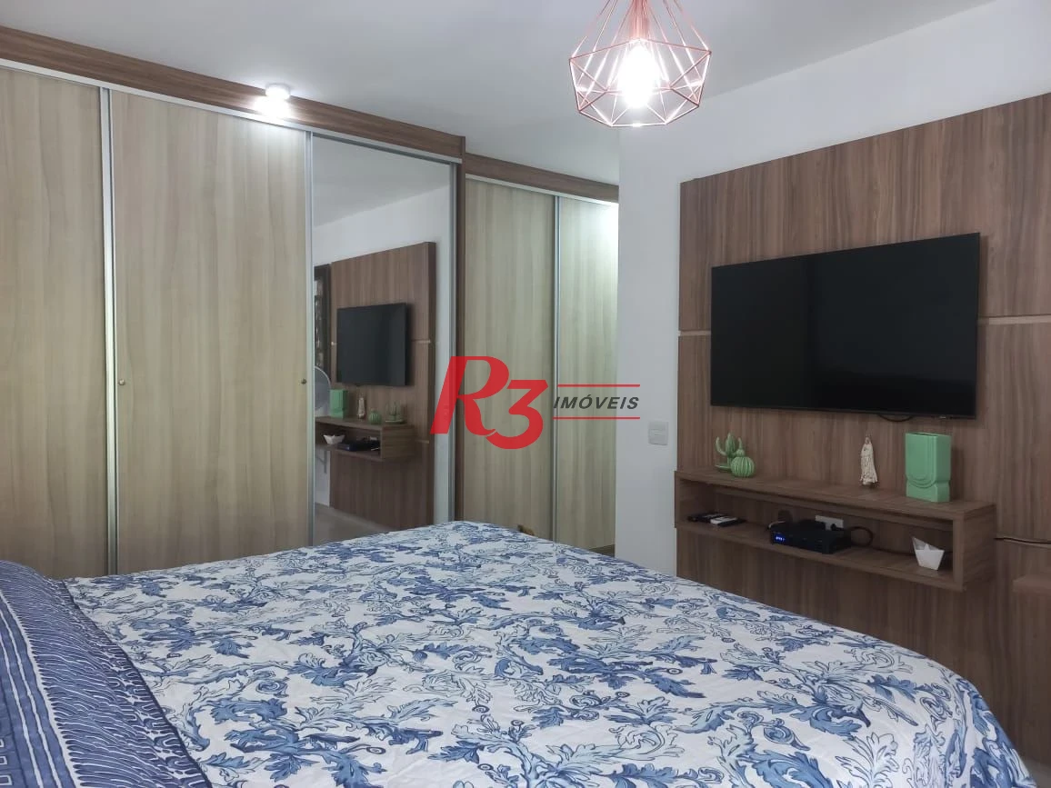 Apartamento, 158 m² - venda por R$ 1.300.000,00 ou aluguel por R$ 9.491,00/mês - Enseda - Guarujá/SP