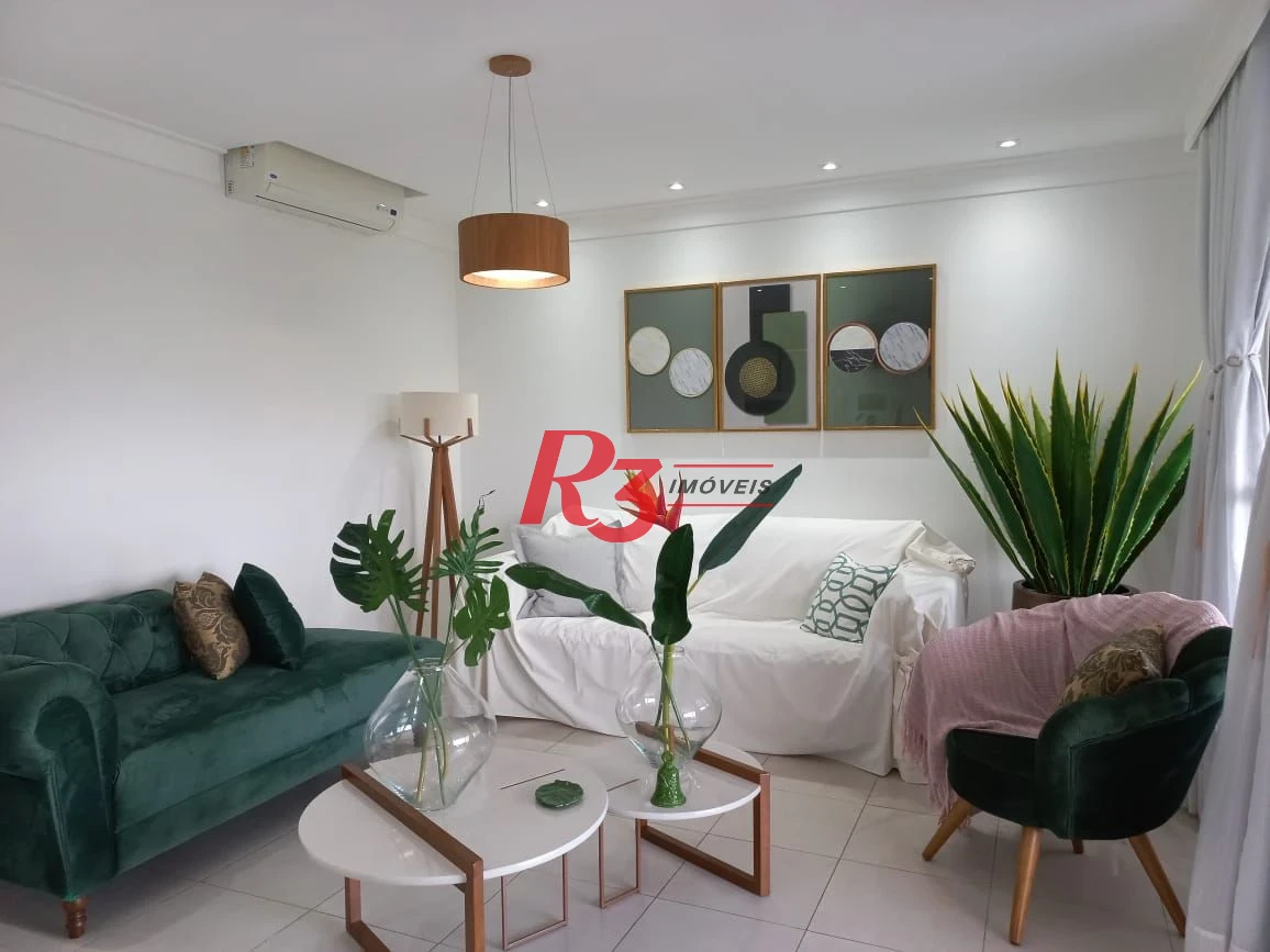 Apartamento, 158 m² - venda por R$ 1.300.000,00 ou aluguel por R$ 9.491,00/mês - Enseda - Guarujá/SP