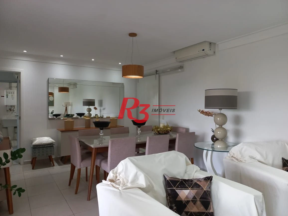 Apartamento, 158 m² - venda por R$ 1.300.000,00 ou aluguel por R$ 9.491,00/mês - Enseda - Guarujá/SP