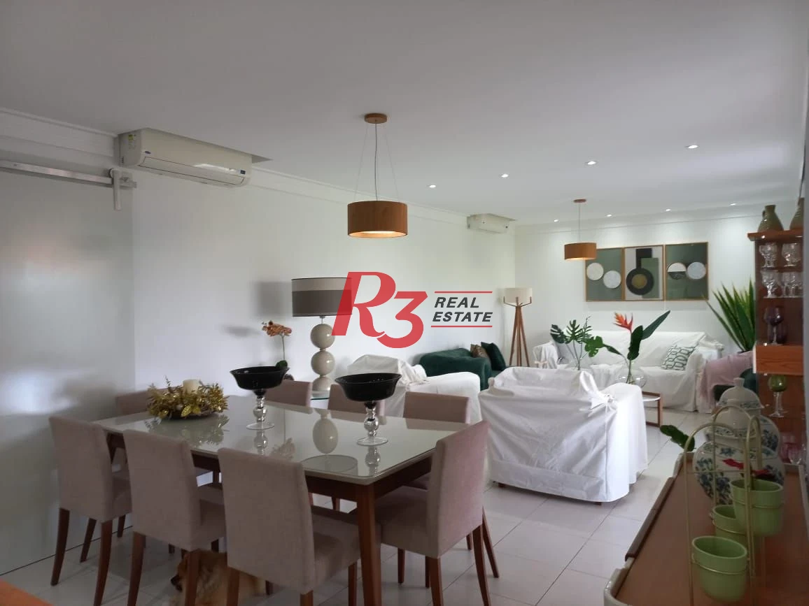 Apartamento, 158 m² - venda por R$ 1.314.000,00 ou aluguel por R$ 8.491,00/mês - Loteamento João Batista Julião - Guarujá/SP