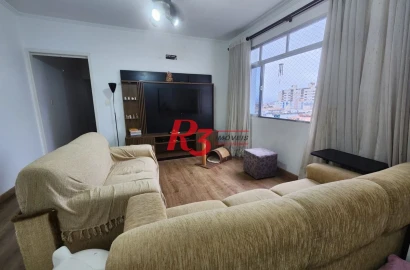 Apartamento à venda, 95 m² por R$ 564.000,00 - Embaré - Santos/SP