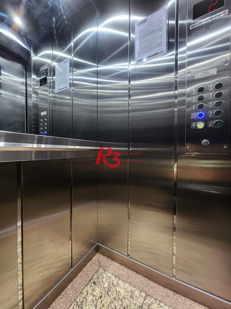 Apartamento à venda, 95 m² por R$ 564.000,00 - Embaré - Santos/SP