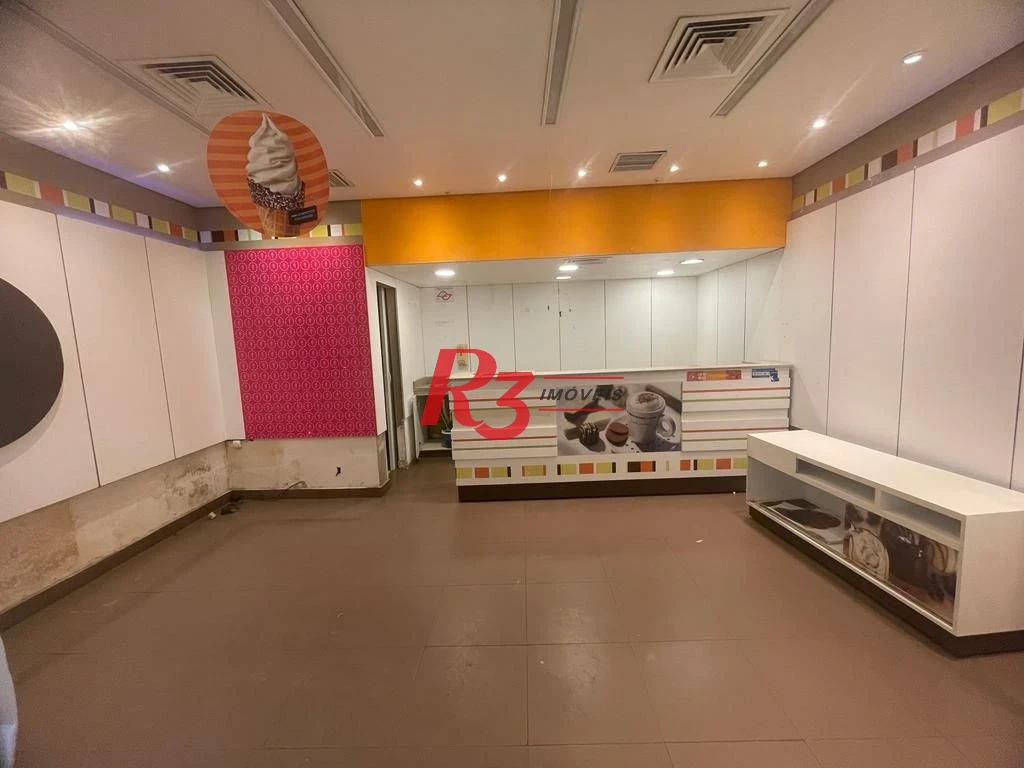 Loja, 42 m² - venda por R$ 630.000,00 ou aluguel por R$ 6.640,00/mês - Gonzaga - Santos/SP
