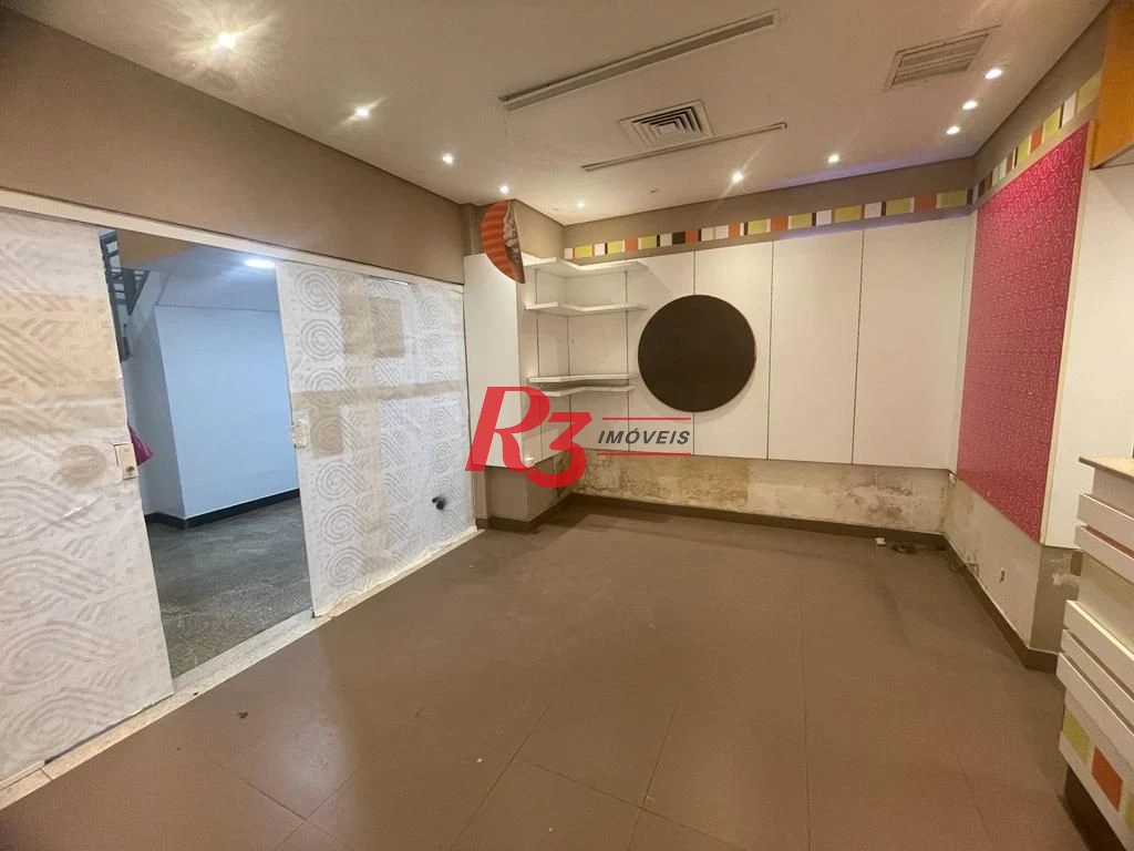 Loja, 42 m² - venda por R$ 630.000,00 ou aluguel por R$ 6.640,00/mês - Gonzaga - Santos/SP