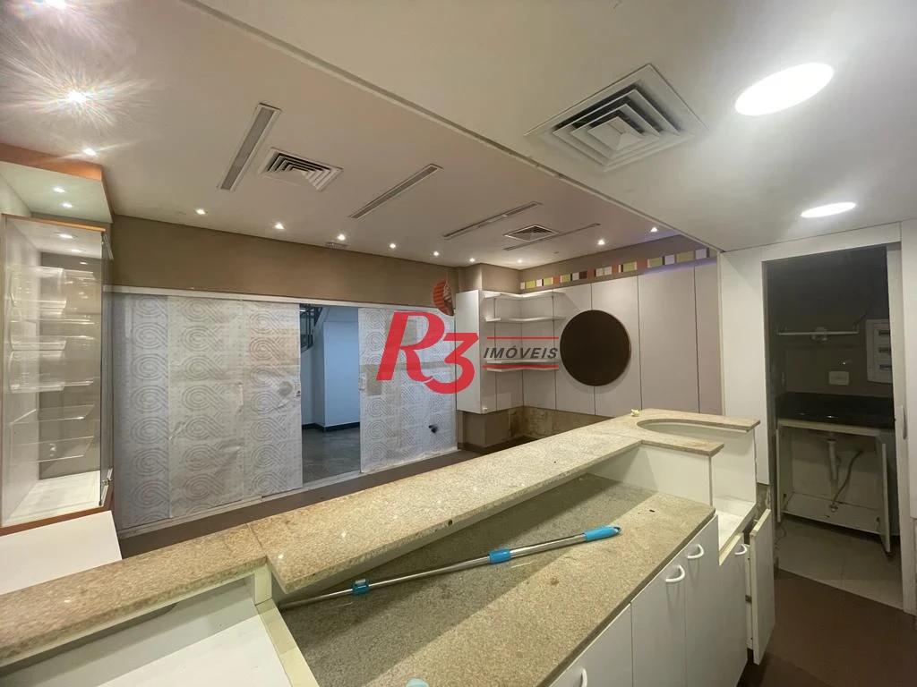 Loja, 42 m² - venda por R$ 630.000,00 ou aluguel por R$ 6.640,00/mês - Gonzaga - Santos/SP