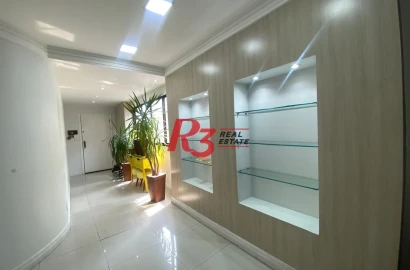 Cobertura à venda, 266 m² por R$ 715.000,00 - Centro - São Vicente/SP