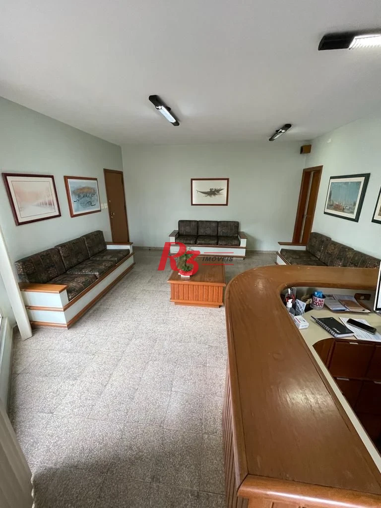 Excelente sala comercial no Centro Médico de Santos