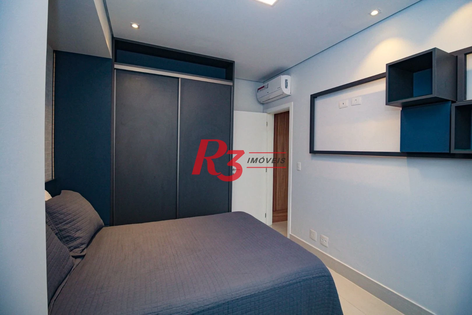Apartamento com 2 dormitórios para alugar, 96 m² por R$ 10.500,05/mês - Aparecida - Santos/SP