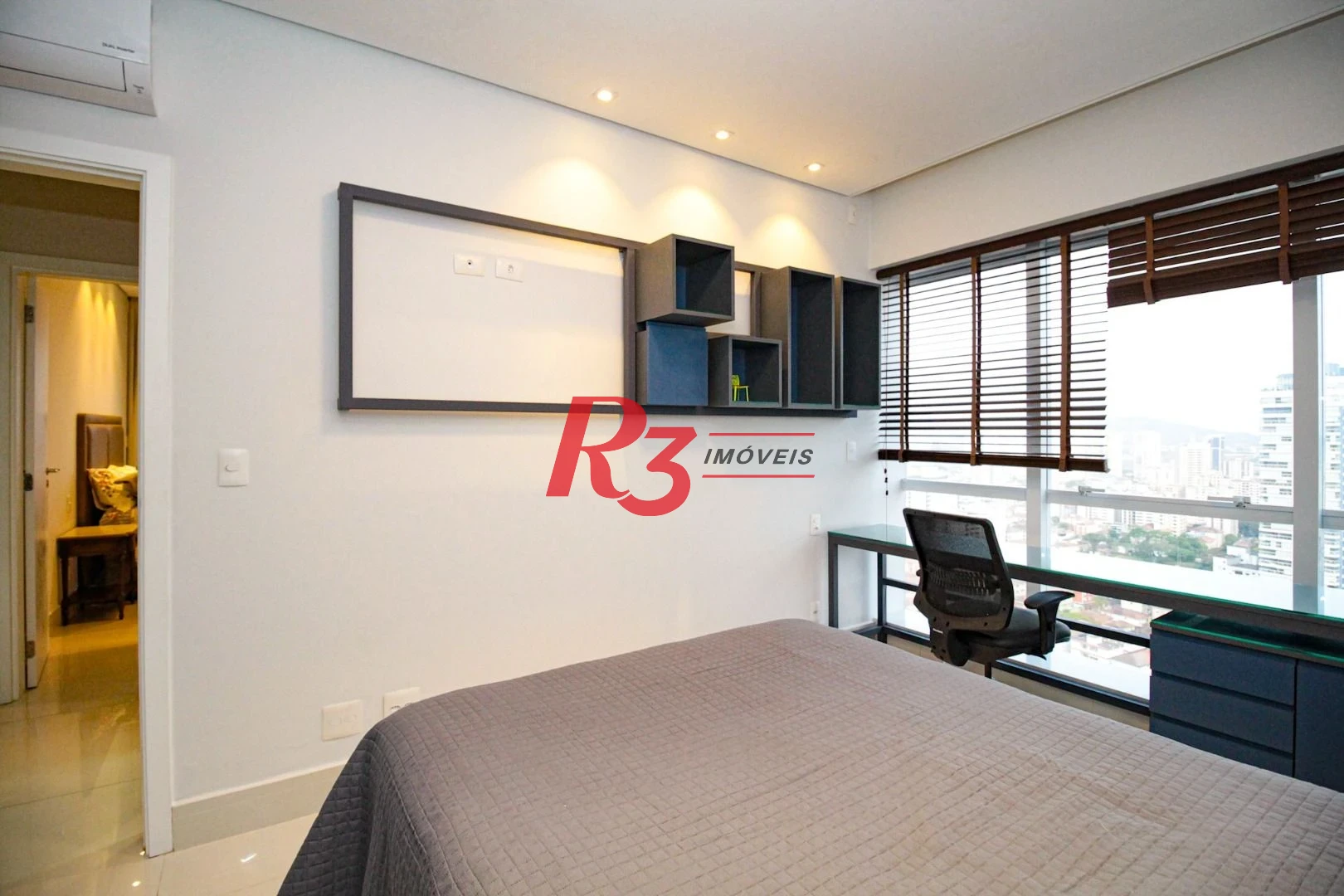Apartamento com 2 dormitórios para alugar, 96 m² por R$ 10.500,05/mês - Aparecida - Santos/SP