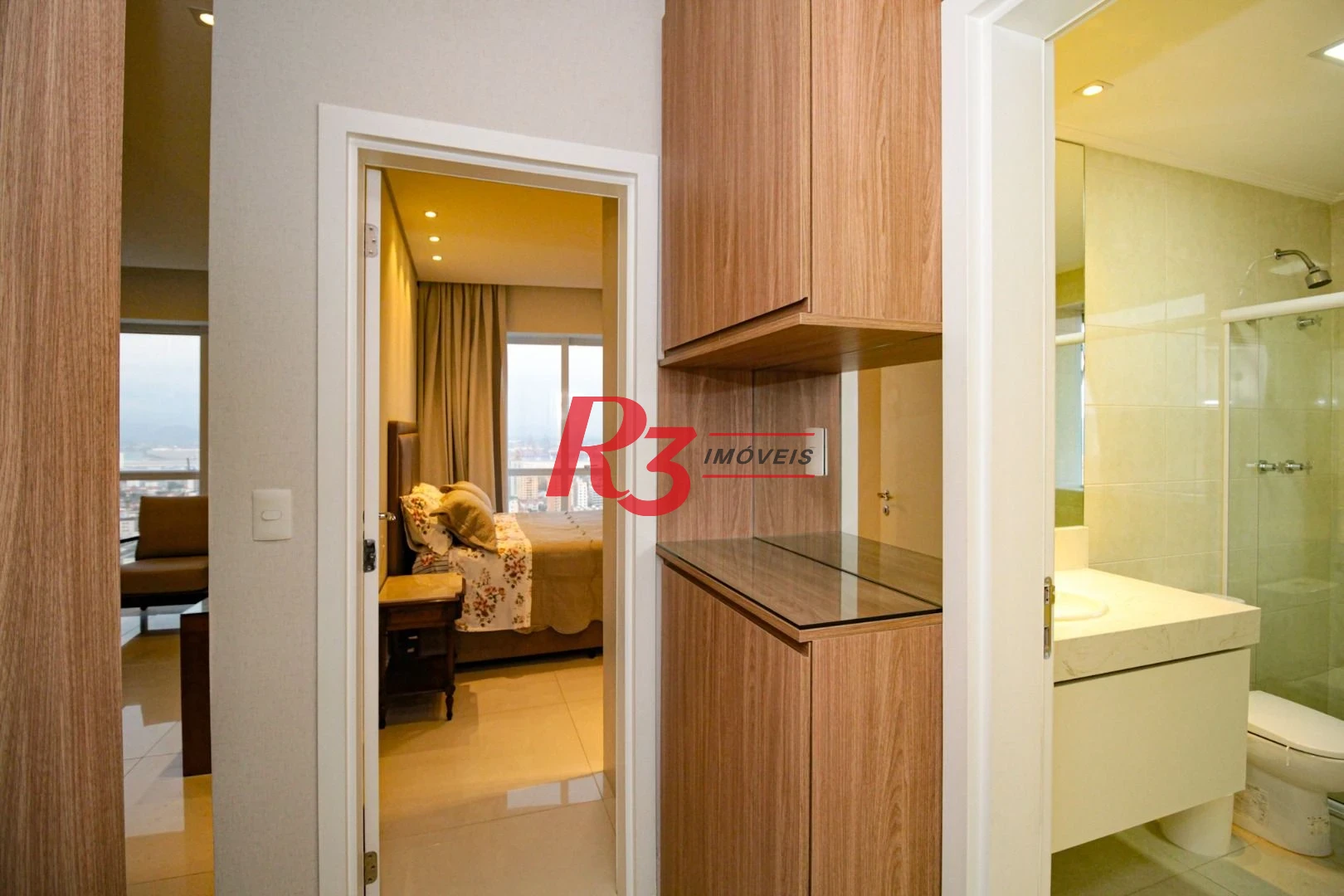 Apartamento com 2 dormitórios para alugar, 96 m² por R$ 10.500,05/mês - Aparecida - Santos/SP
