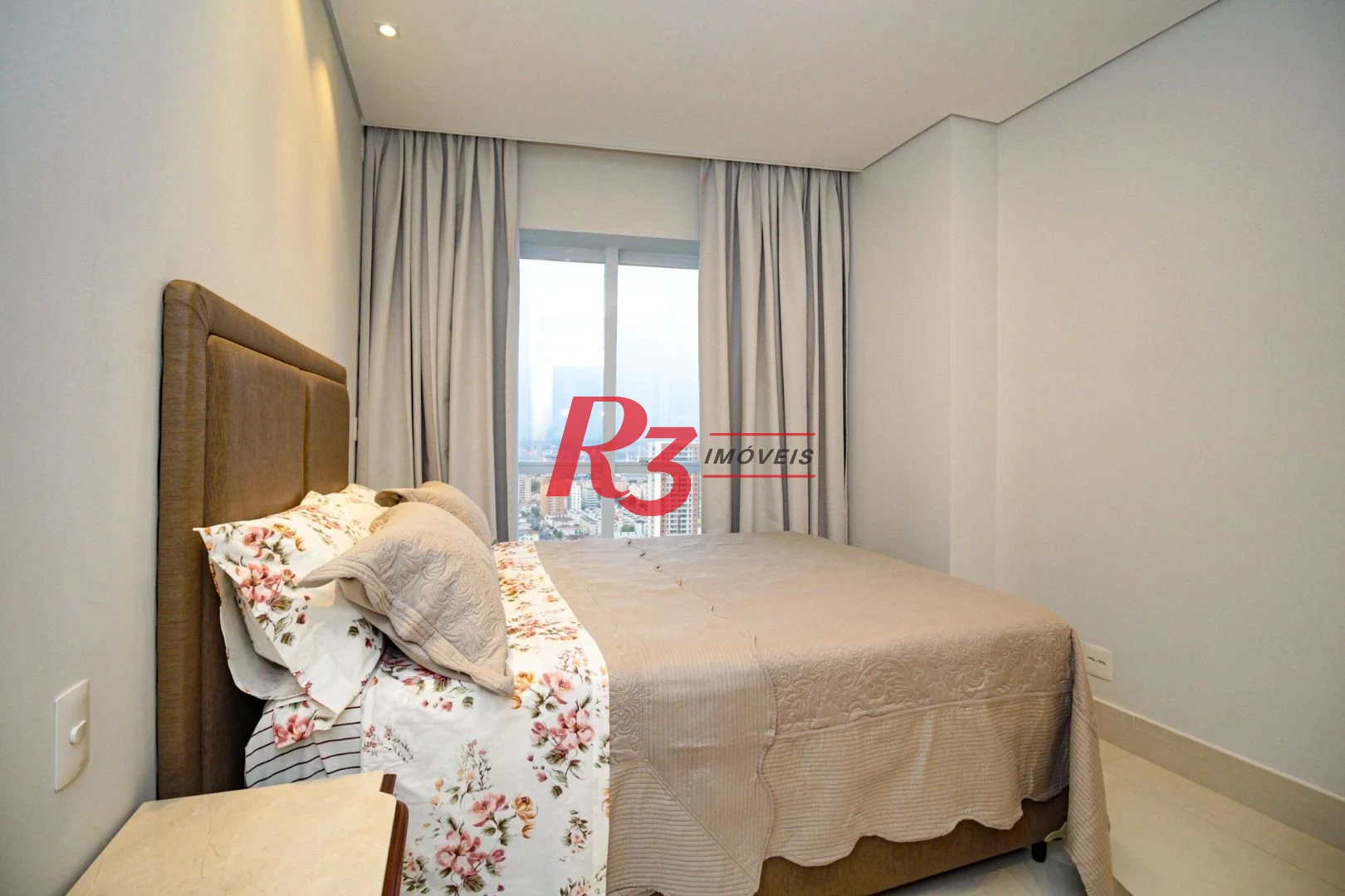 Apartamento com 2 dormitórios para alugar, 96 m² por R$ 10.500,05/mês - Aparecida - Santos/SP