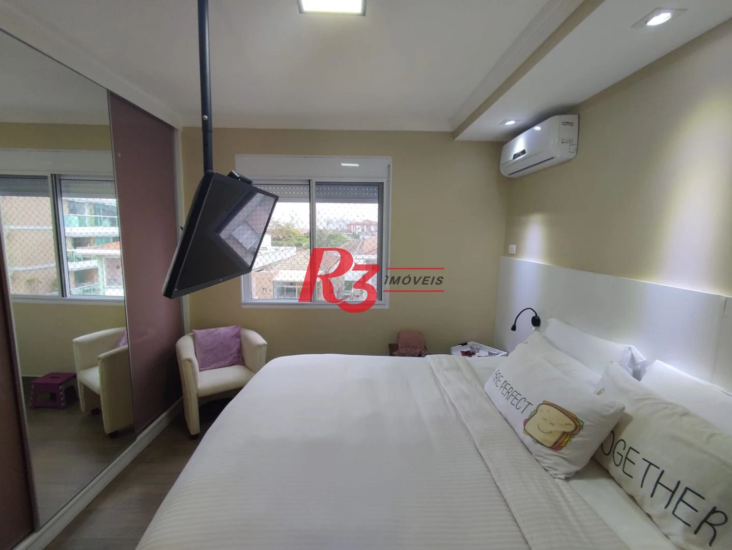 Apartamento à venda, 117 m² por R$ 830.000,00 - Ponta da Praia - Santos/SP