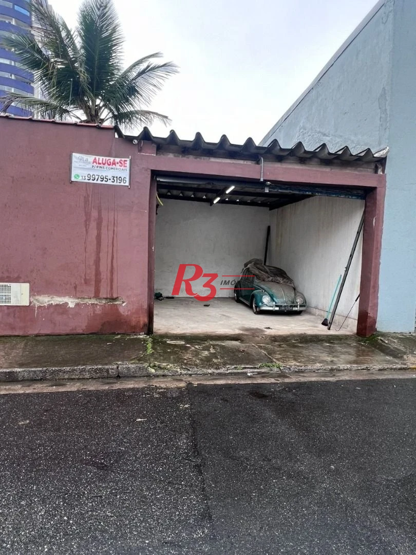 Galpão para alugar, 33 m² por R$ 4.000,00/mês - Ponta da Praia - Santos/SP
