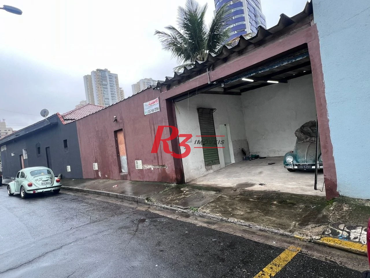 Galpão para alugar, 33 m² por R$ 4.000,00/mês - Ponta da Praia - Santos/SP