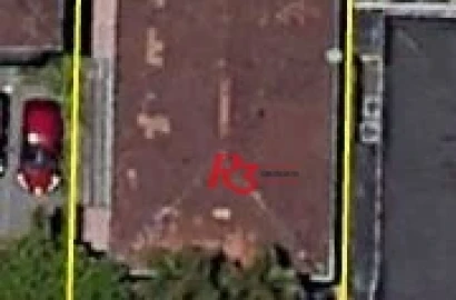 Terreno a venda, de 351 m², Gonzaga, Santos SP