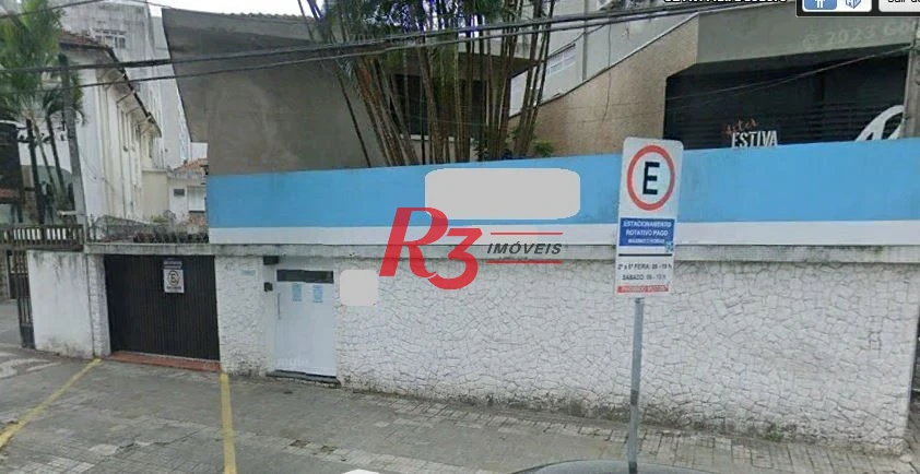 Terreno a venda, de 351 m², Gonzaga, Santos SP