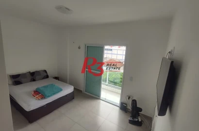 Apartamento com 2 dormitórios à venda, 74 m² por R$ 660.000,00 - Campo Grande - Santos/SP