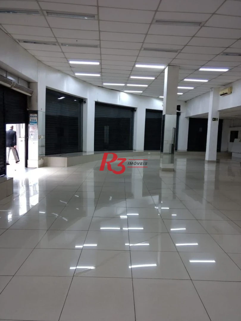 Loja para alugar, 361 m² por R$ 5.000,00/mês - Paquetá - Santos/SP