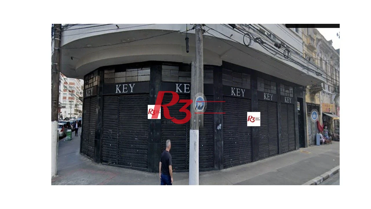 Loja para alugar, 361 m² por R$ 5.000,00/mês - Paquetá - Santos/SP